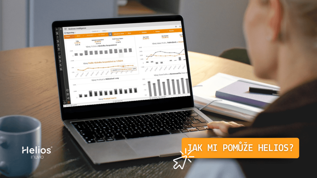 Využijte informační systém Helios inuvio i ve vašem podniku a řiďte ho konečně chytře! Díky Helios inuvio zrychlíte svou práci a významným způsobem ušetříte náklady na každodenní agendu a provozní procesy. Tento podnikový informační systém patří mezi nejrozšířenější a vyniká svou uživatelskou přívětivostí. Jeho uživatelské rozhraní je snadno ovladatelné a umožňuje jednoduchou editaci pracovního prostředí. Helios si můžete upravit přesně dle Vašich potřeb. Nemusí se jednat pouze o vizuální stránku, ale především o priority obsahu a jeho dostupnost.