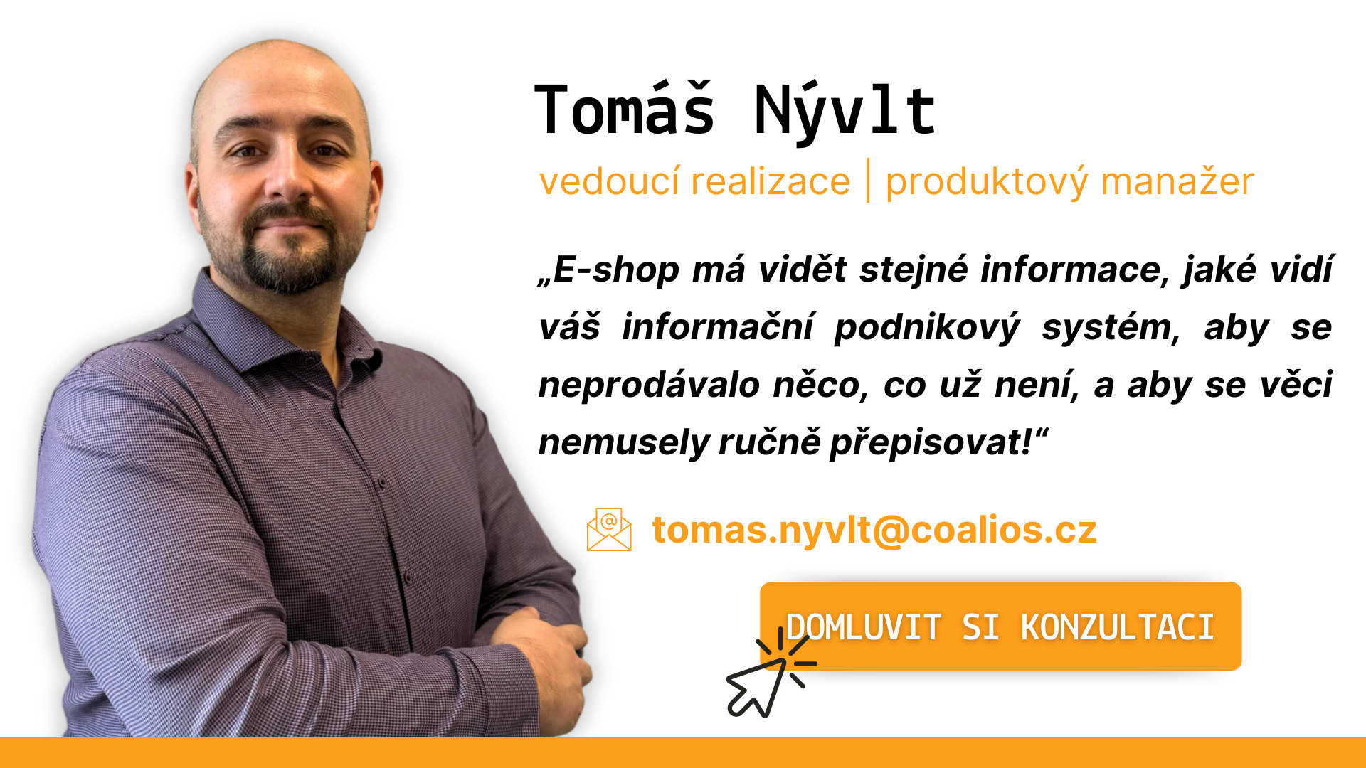 Nevíte si rady s vašimi firemními procesy? Můžeme vám pomoci! S Helios Inuvio vyřešíme vše od skladu po e-shop. Zanechte nám na sebe kontakt a získejte nezávaznou konzultaci zdarma naším odborníkem!