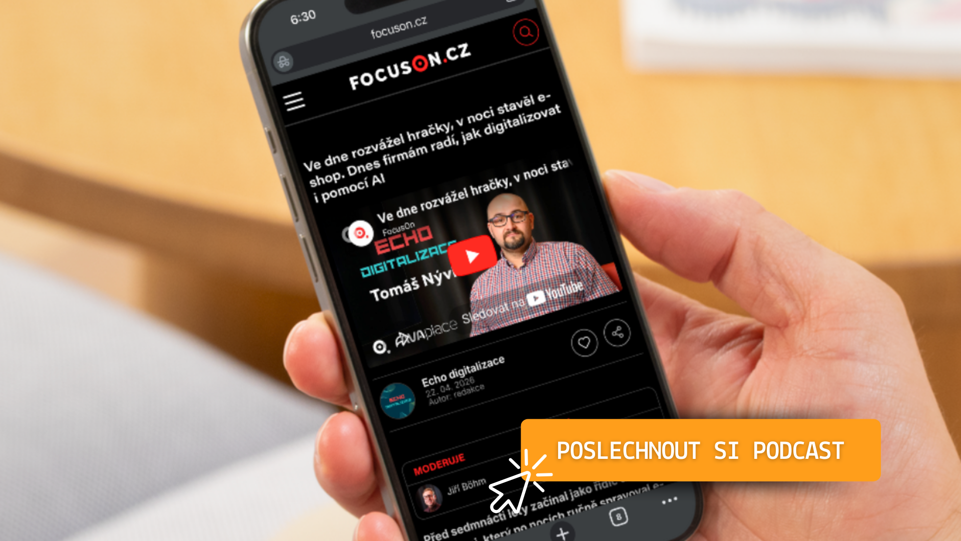 Před sedmnácti lety začínal jako řidič dodávky s hračkami, který po nocích ručně spravoval e-shop v Excelu. Dnes Tomáš Nývlt, vedoucí týmu ve společnosti Coalios, pomáhá firmám nasazovat umělou inteligenci a automatizovat procesy. V rozhovoru pro Focuson.cz popisuje vlastní profesní cestu i to, proč je pro moderní firmy klíčové přestat „datlovat“ a začít část práce delegovat technologiím.  